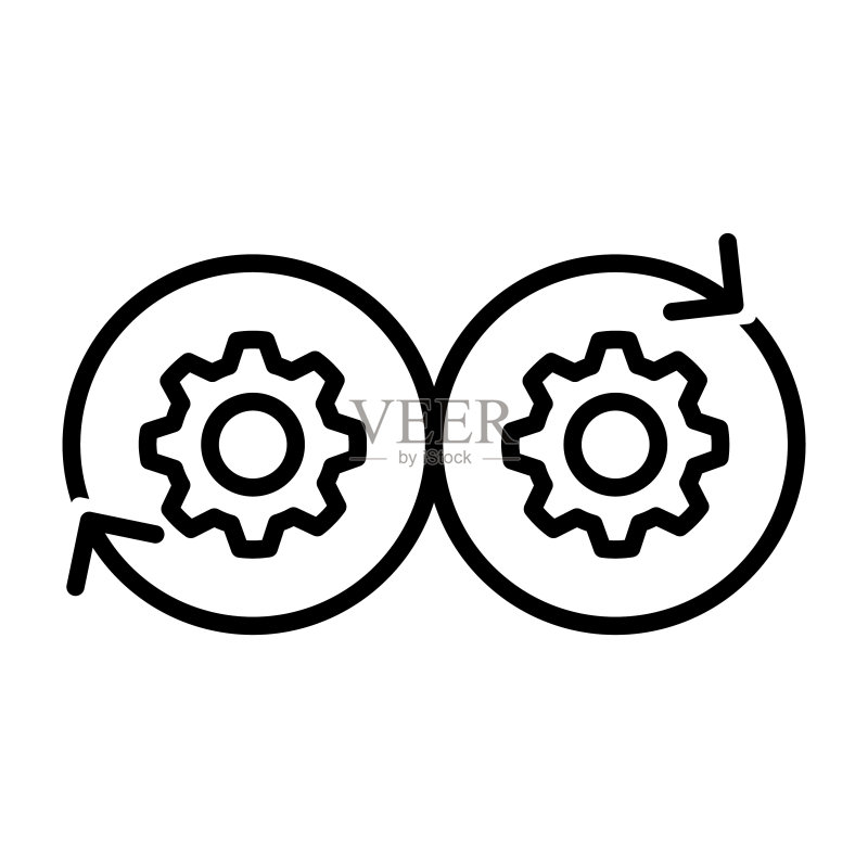 DEVOPS图标,矢量图标素材