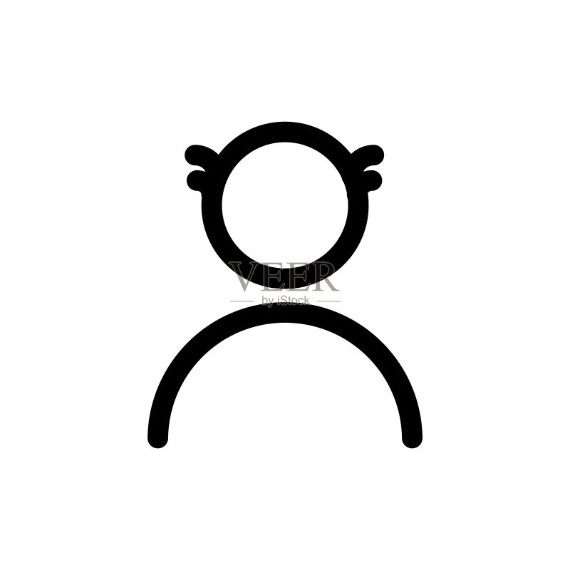 脱发图标图标素材