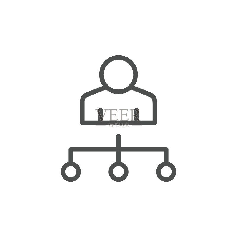 管理线条图标图标素材