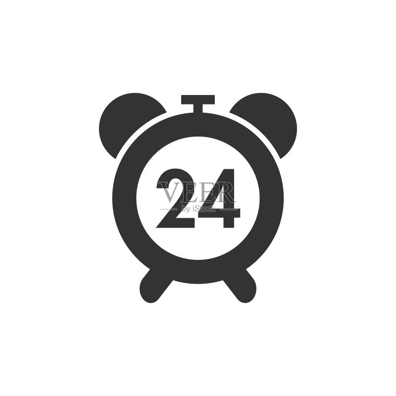 闹钟图标设计模板矢量素材图标素材