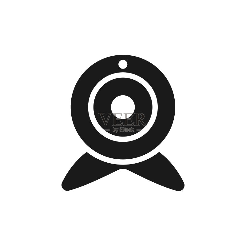 网络摄像头图标设计模板矢量素材图标素材