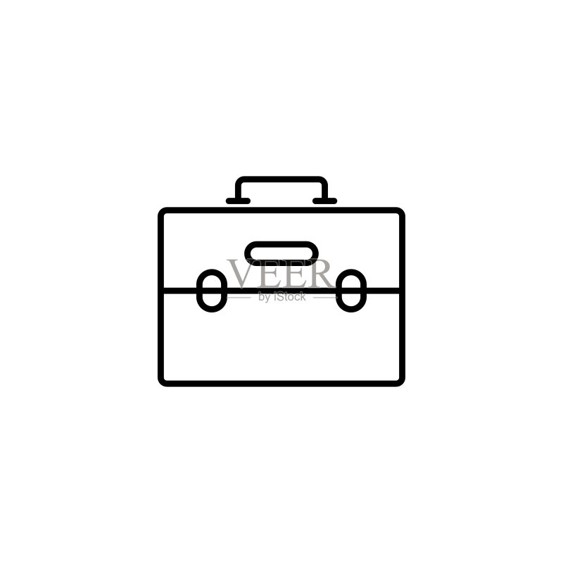 公文包矢量图标图标素材