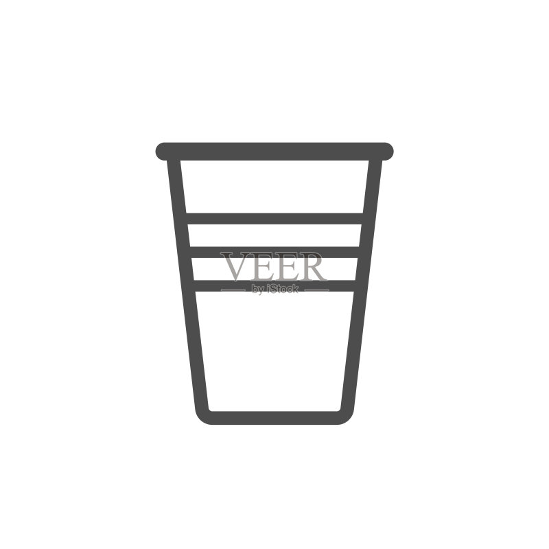 塑料杯图标图标素材