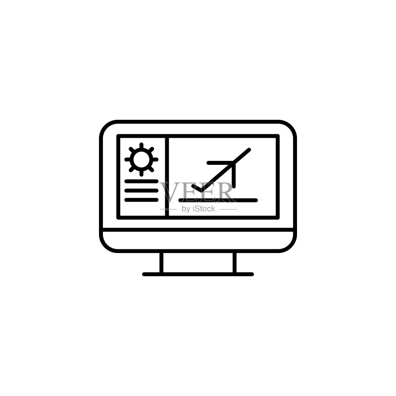 在线机票图标,可用于网页、Logo、移动应用、UI、UX图标素材