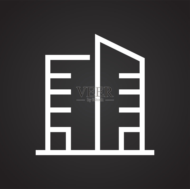 建筑线条图标:网页和APP设计素材图标素材