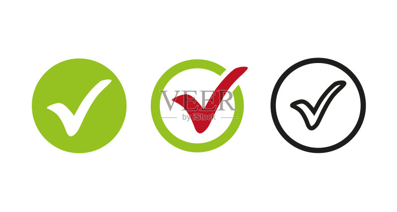 对号图标矢量素材图标素材