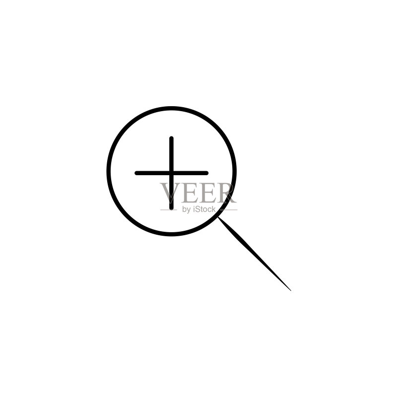 放大简约Web图标图标素材
