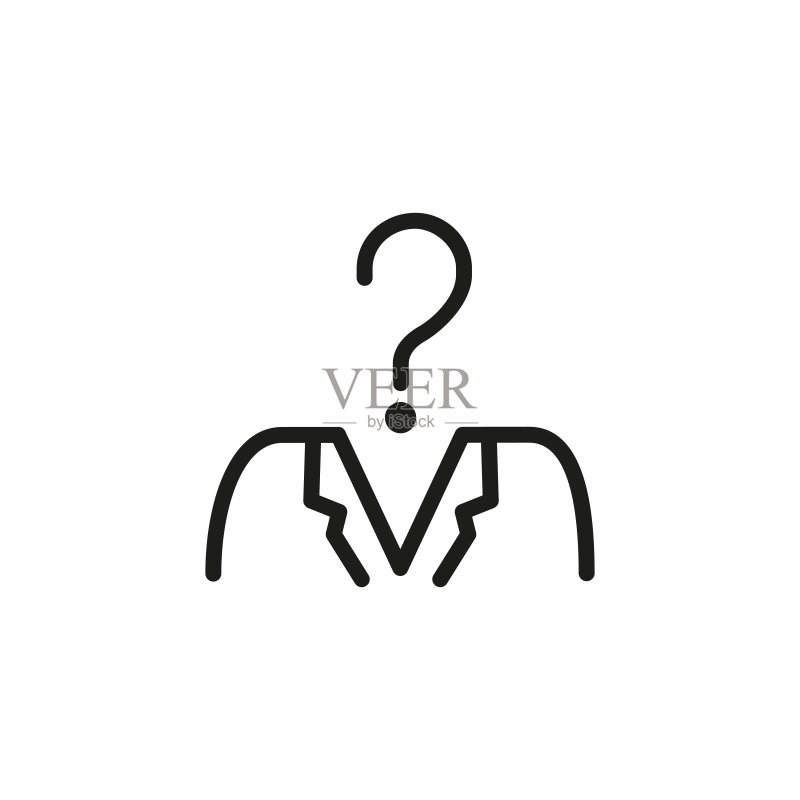 员工调查线性图标图标素材