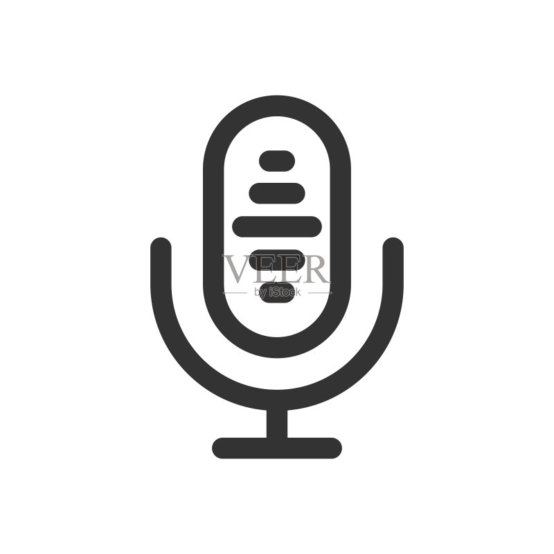 麦克风图标图标素材