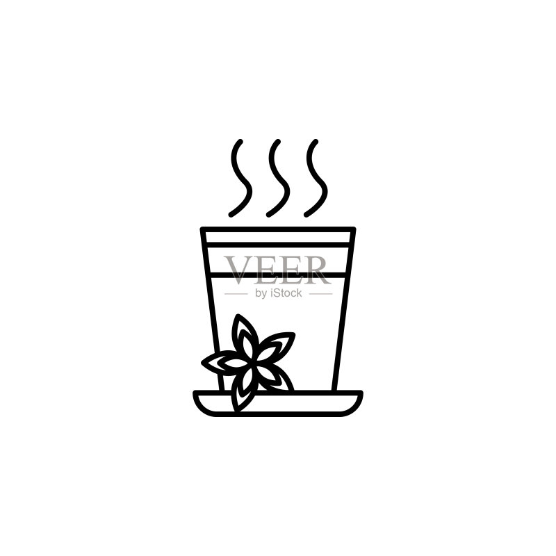 印度奶茶图标图标素材