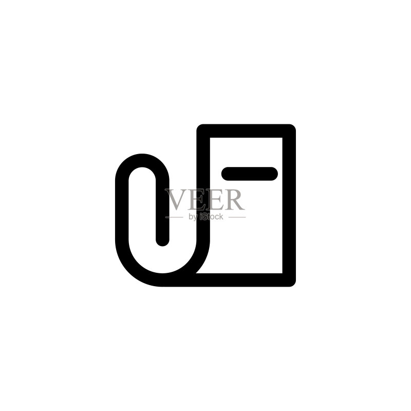 报纸新闻图标矢量图图标素材