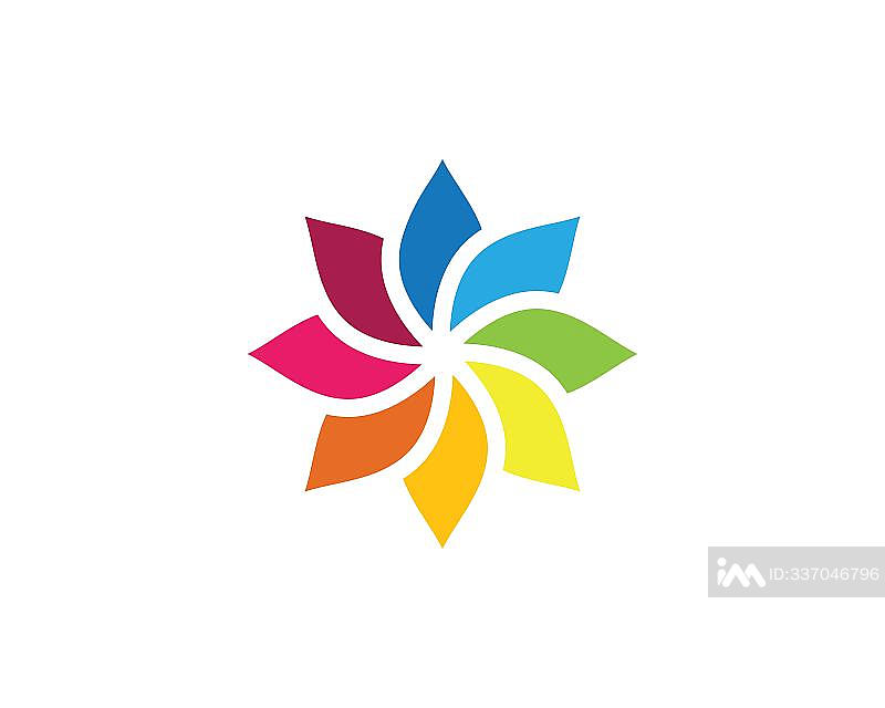 美容莲花矢量图标图标素材