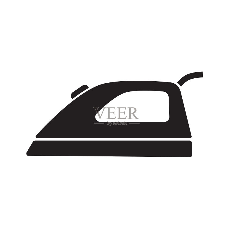 蒸汽熨斗图标图标素材