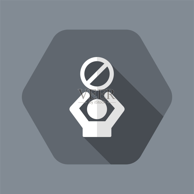 拒绝访问 - 矢量Web图标图标素材