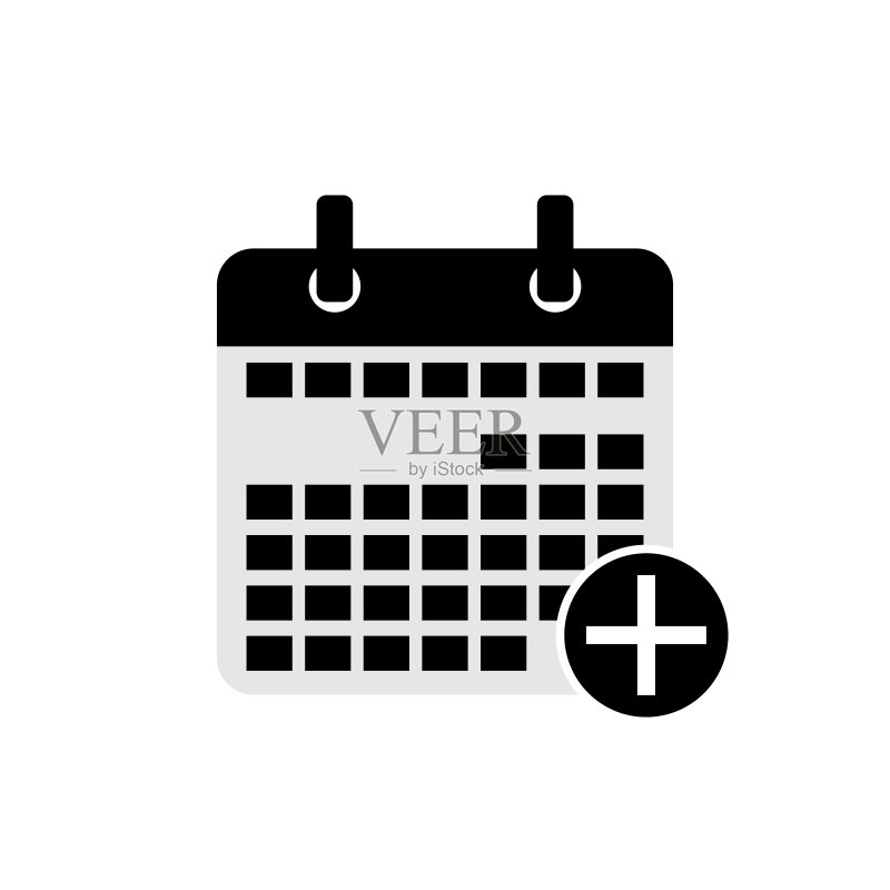 添加日历日期图标符号图标素材