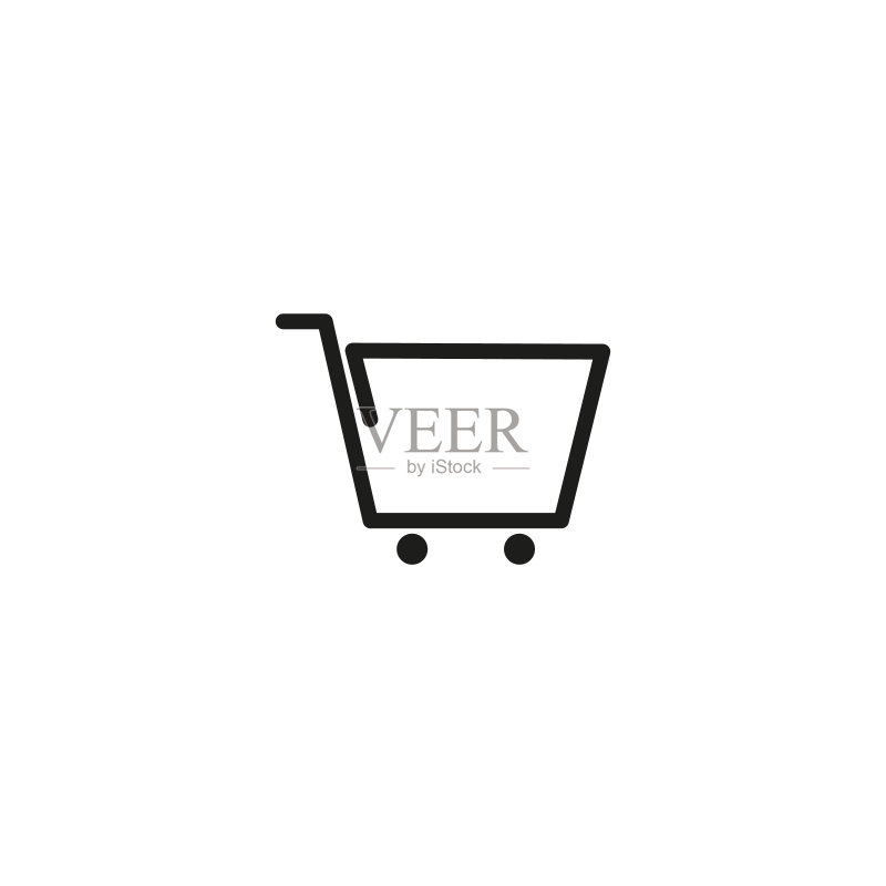 商店市场图标矢量扁平设计图标素材