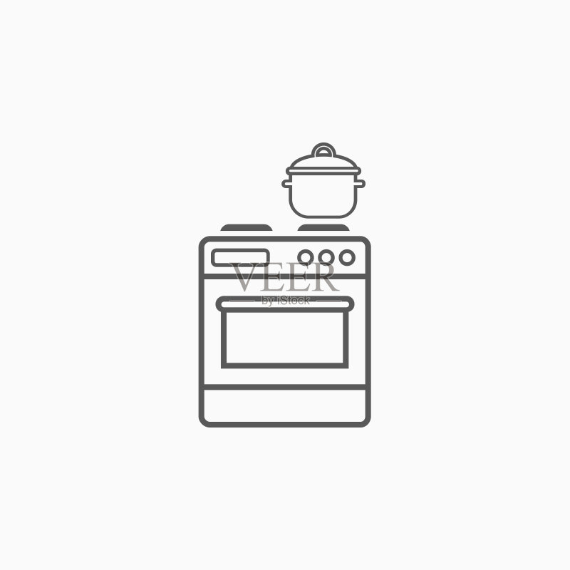 炉子图标图标素材