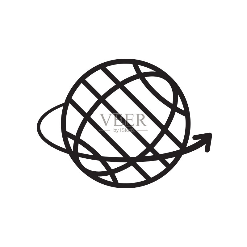 全球图标矢量标志和符号图标素材
