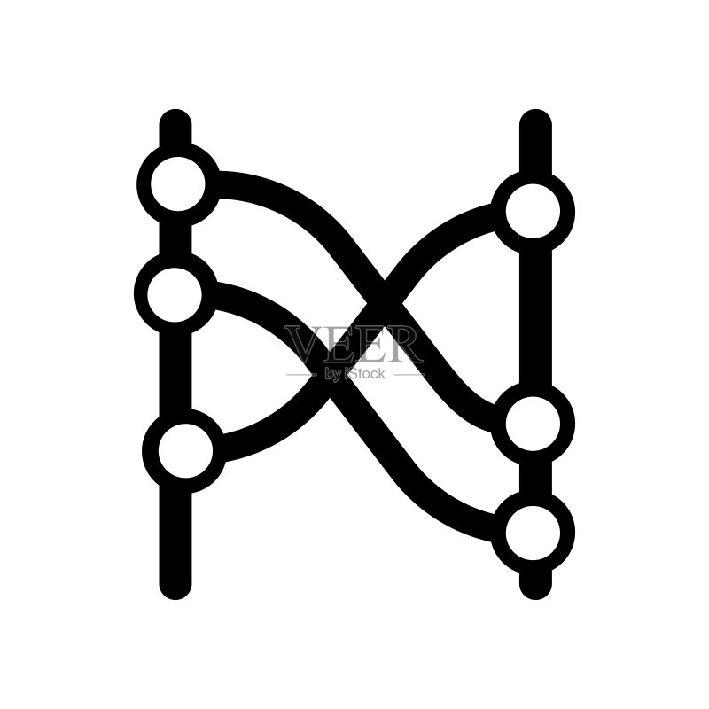 关系图标矢量符号,关系标志概念图标素材