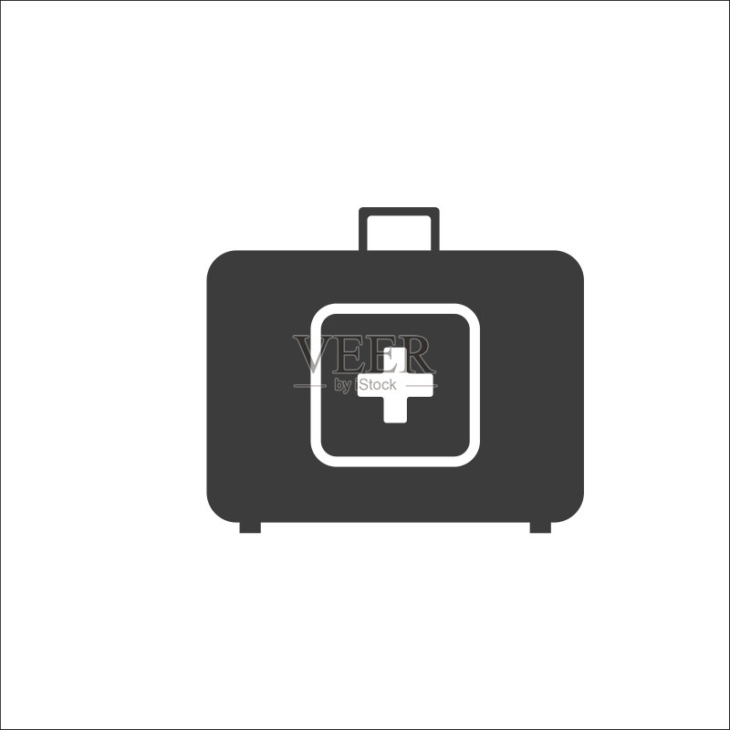 救护车案例 - 医疗包图标图标素材