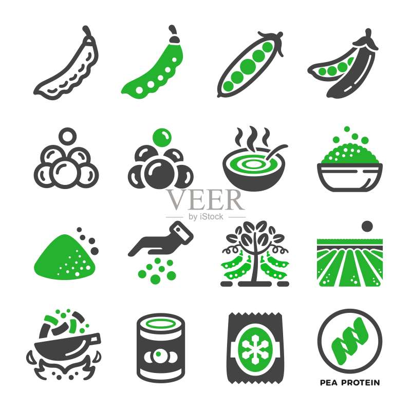 豌豆图标合集图标素材