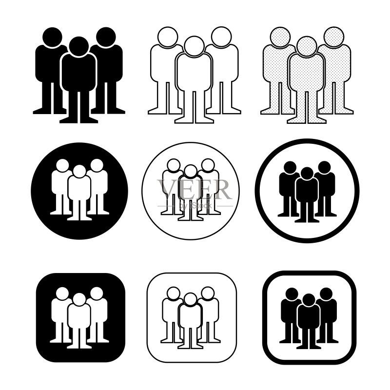 人物图标标志图标素材