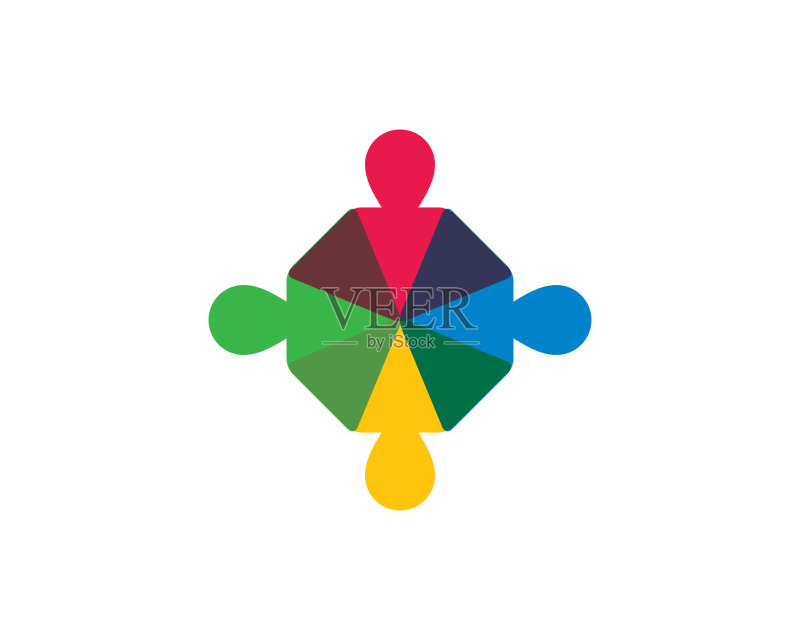 社区矢量图标插图设计图标素材