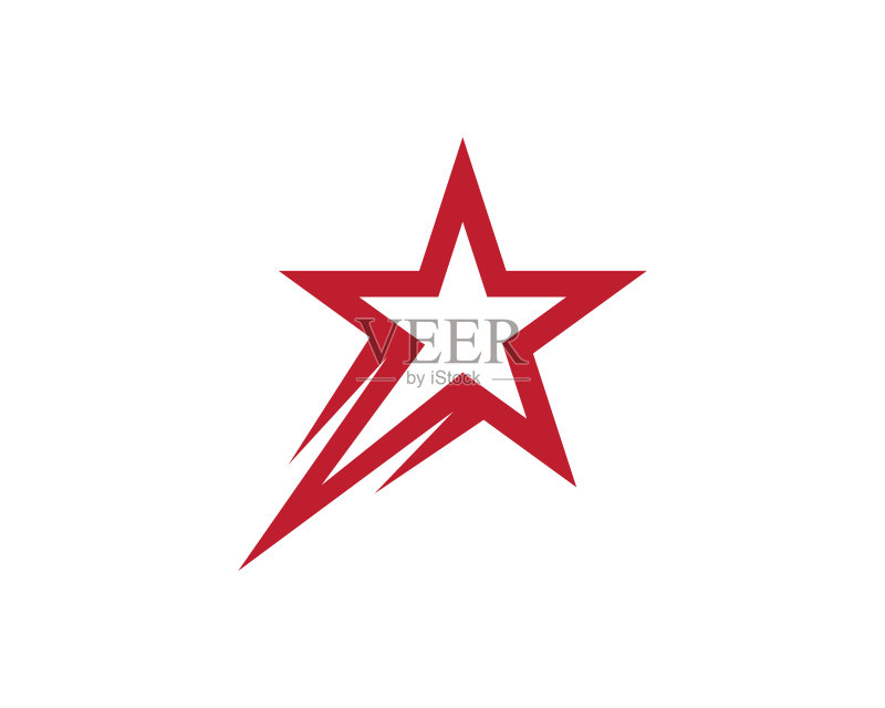 星形矢量图标插图设计图标素材