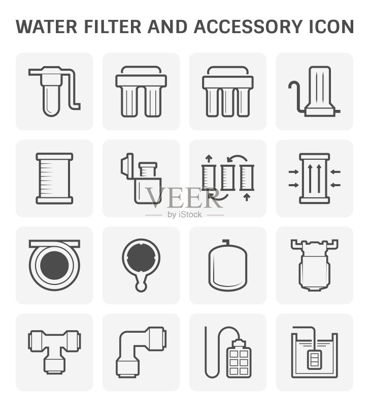 滤水器图标图标素材