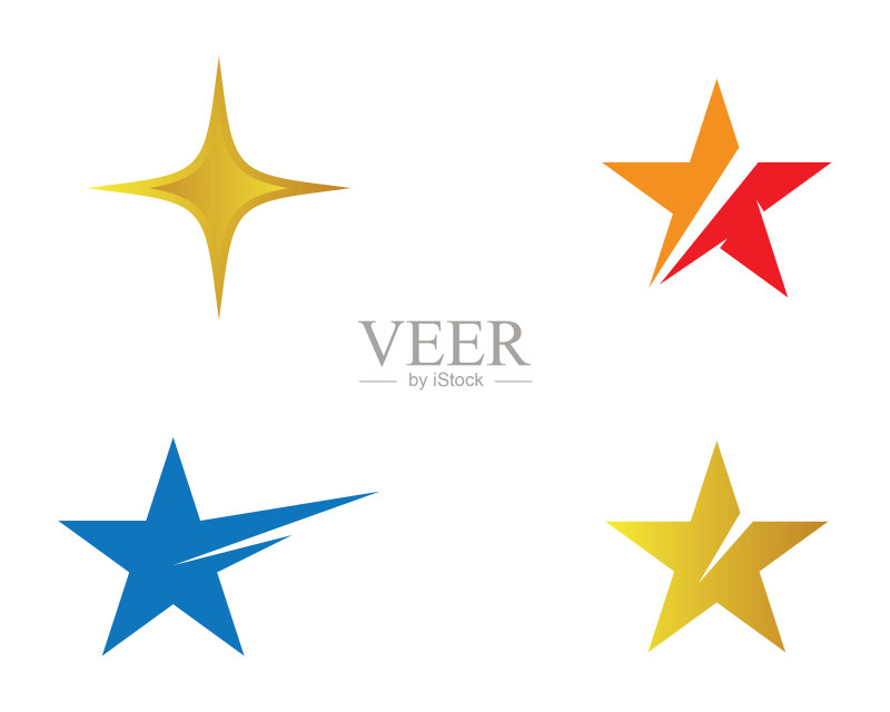 星形矢量图标插图设计图标素材