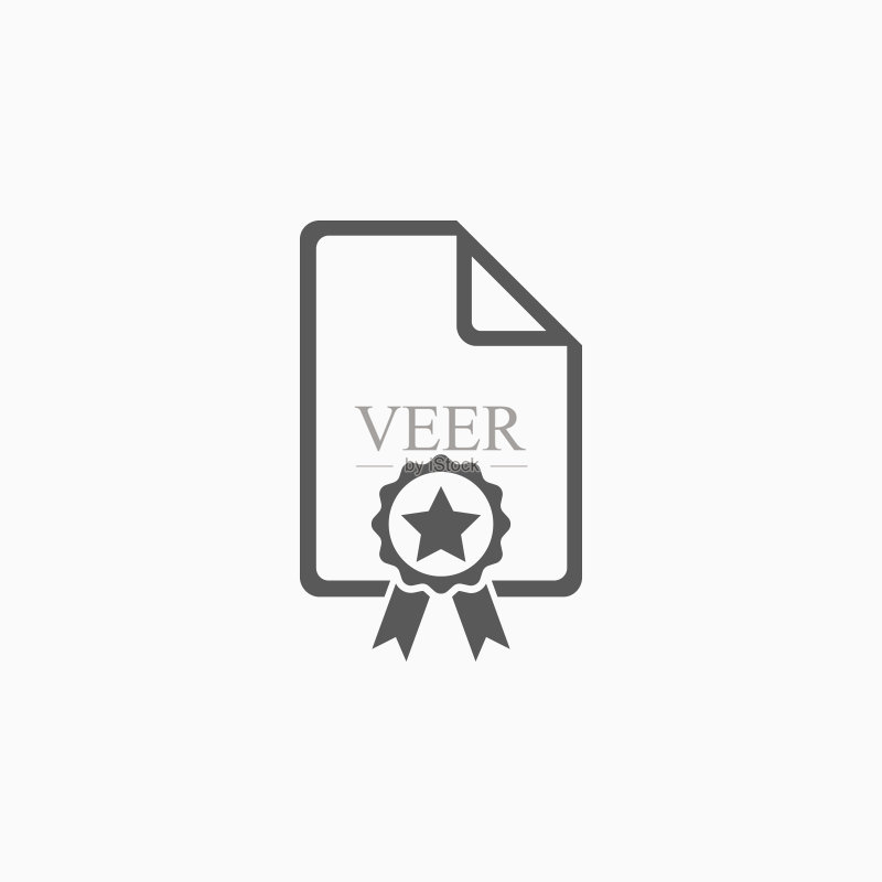 认证图标证书图标素材