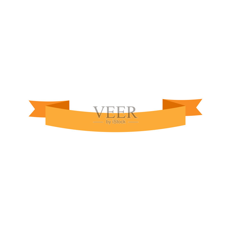 缎带Banner矢量图标图标素材