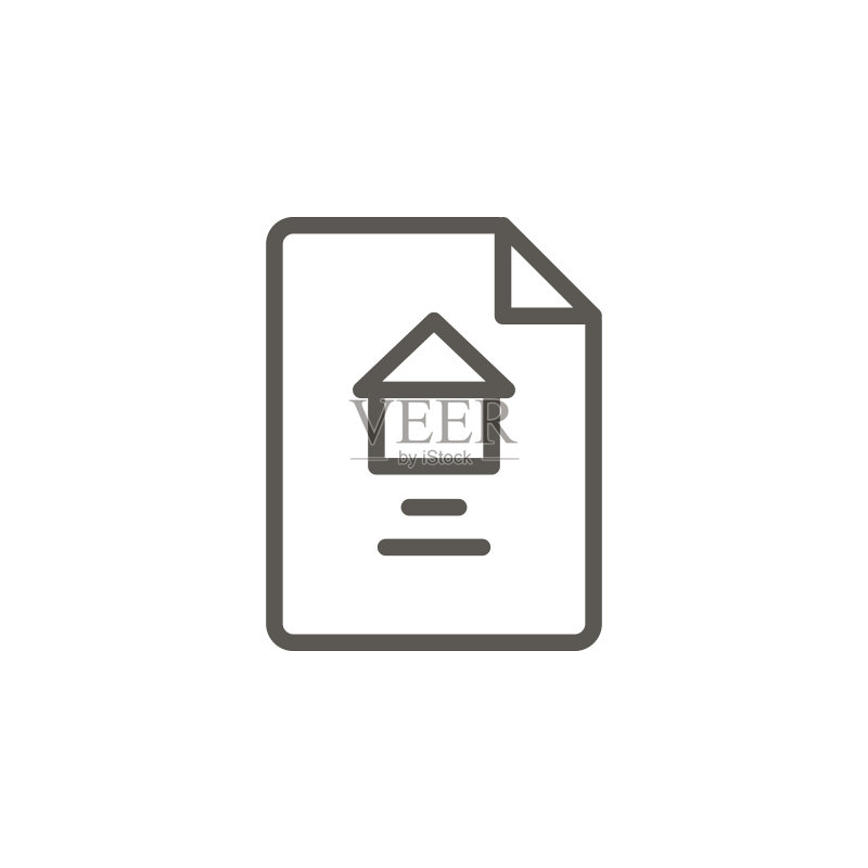 合同文档财产矢量图标图标素材