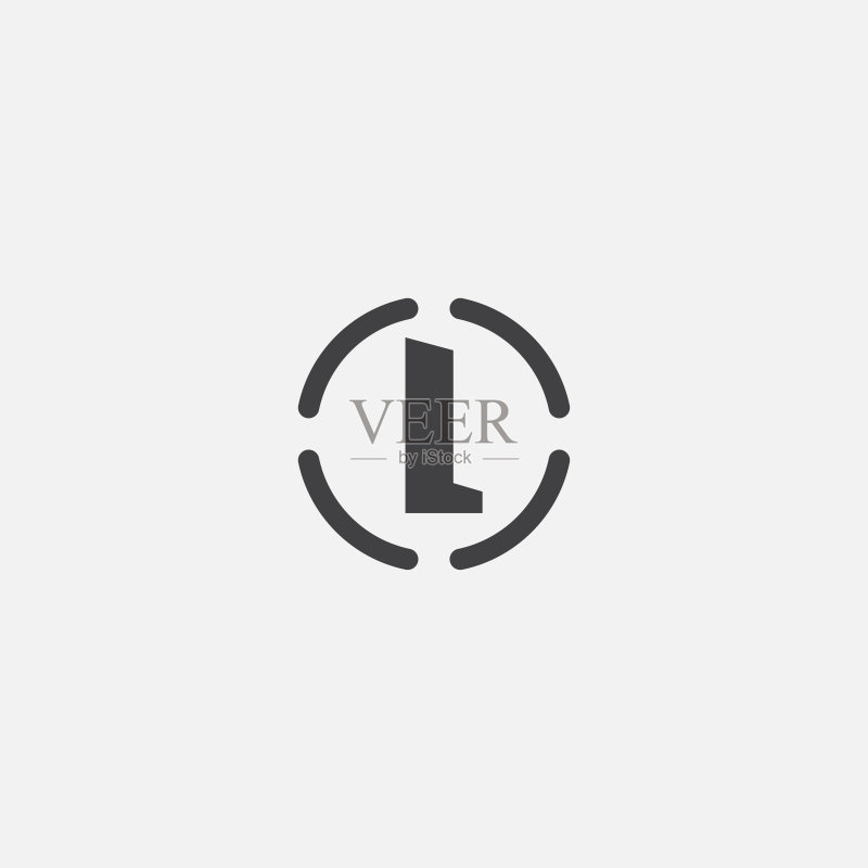 logo基本图标。简单标志图例。logo符号设计。可用于网页、印刷和移动设备图标素材