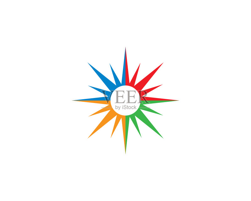 指南针符号矢量图标插图图标素材
