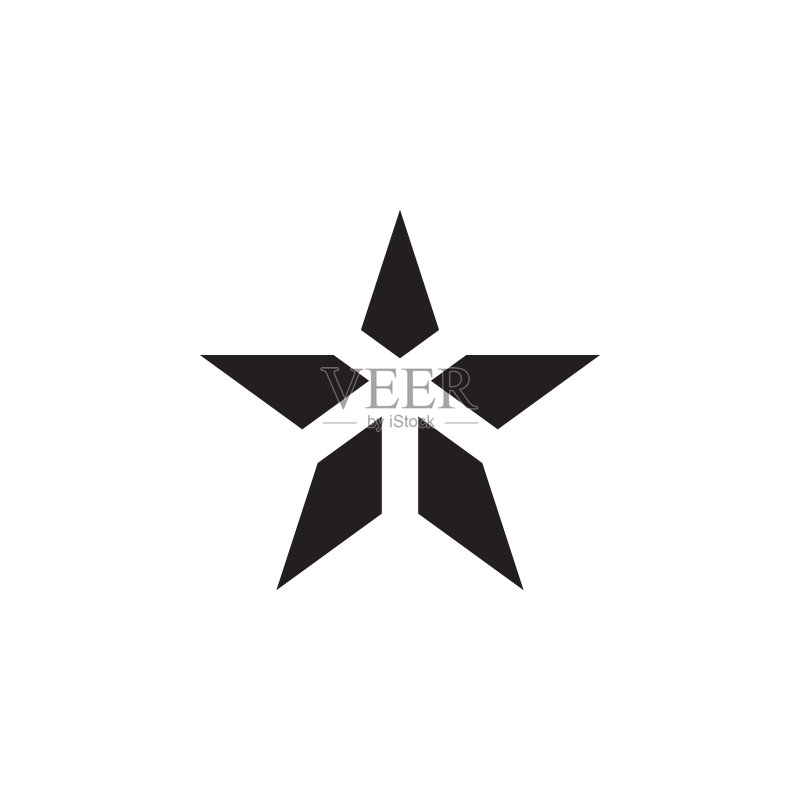 星星图标图形设计模板矢量图图标素材