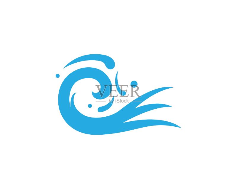 水波图标矢量图标素材
