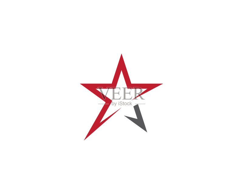星形矢量图标插图设计图标素材