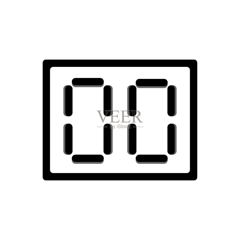 分段式LED显示屏图标图标素材