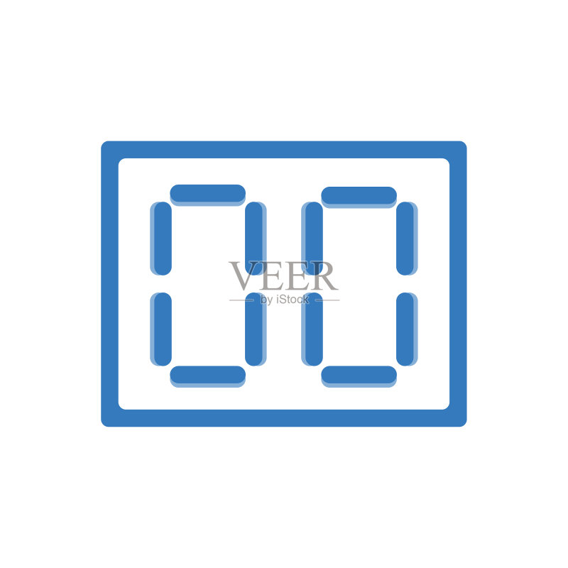 分段式LED显示屏图标图标素材