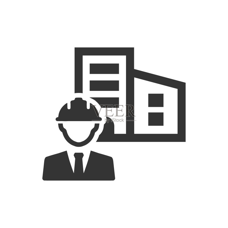 建筑工程师图标图标素材