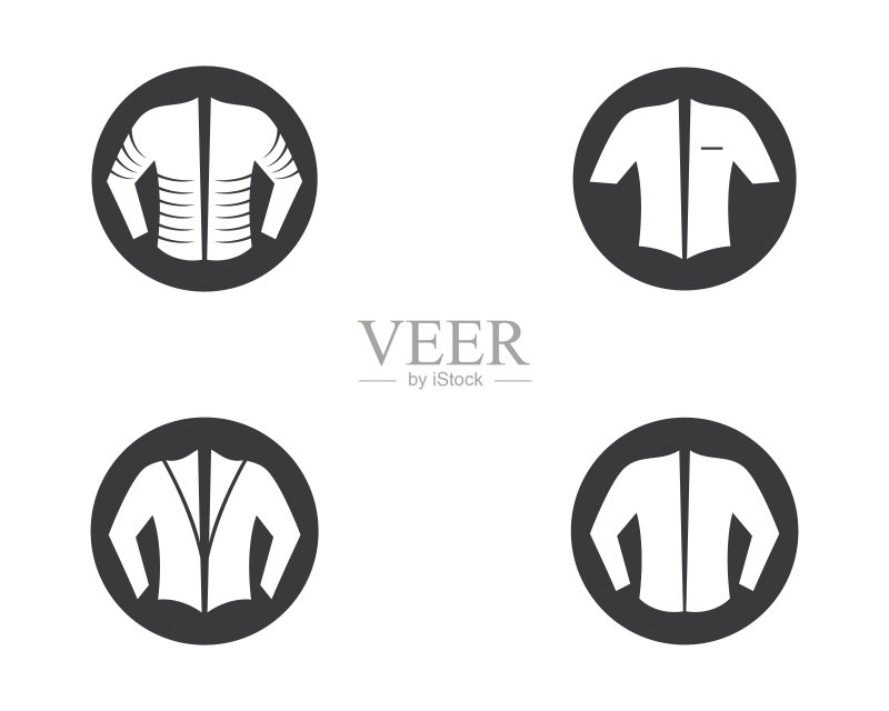 服装品牌logo模板矢量图图标素材