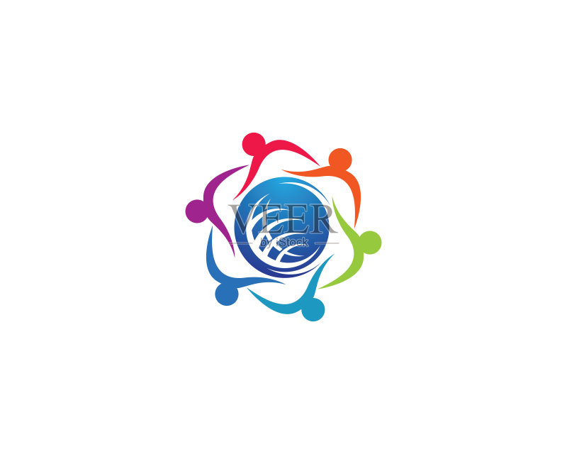 社区logo矢量图标图标素材
