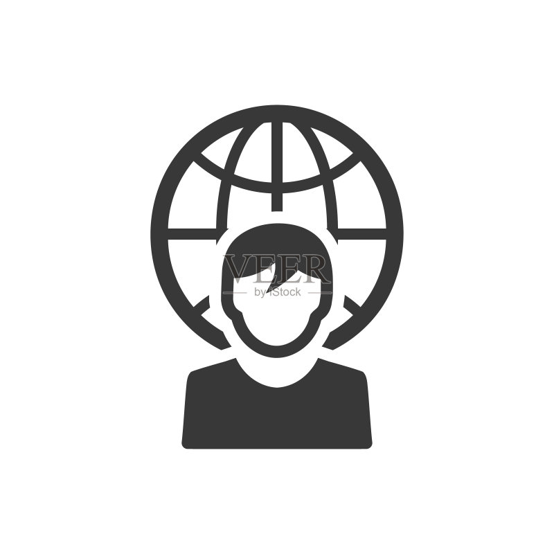 全球商业连接图标图标素材