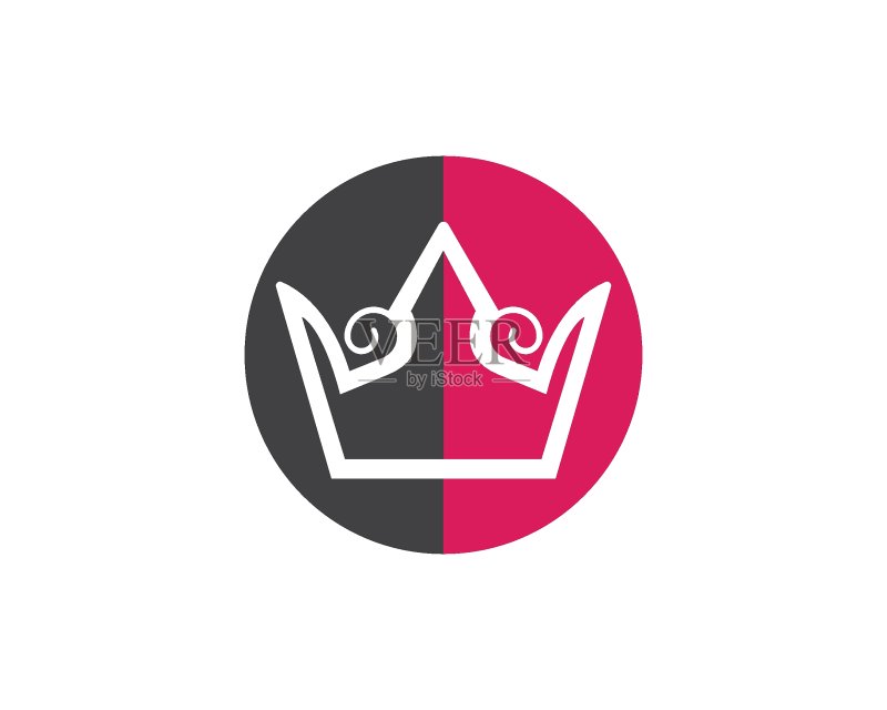 皇冠Logo图标矢量素材图标素材