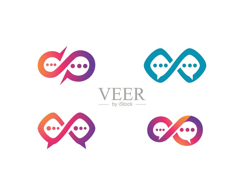 对话气泡图标模板图标素材
