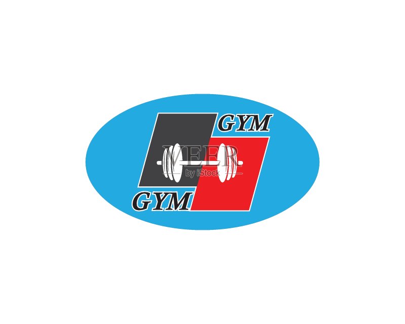 健身图标logo插画模板矢量图图标素材