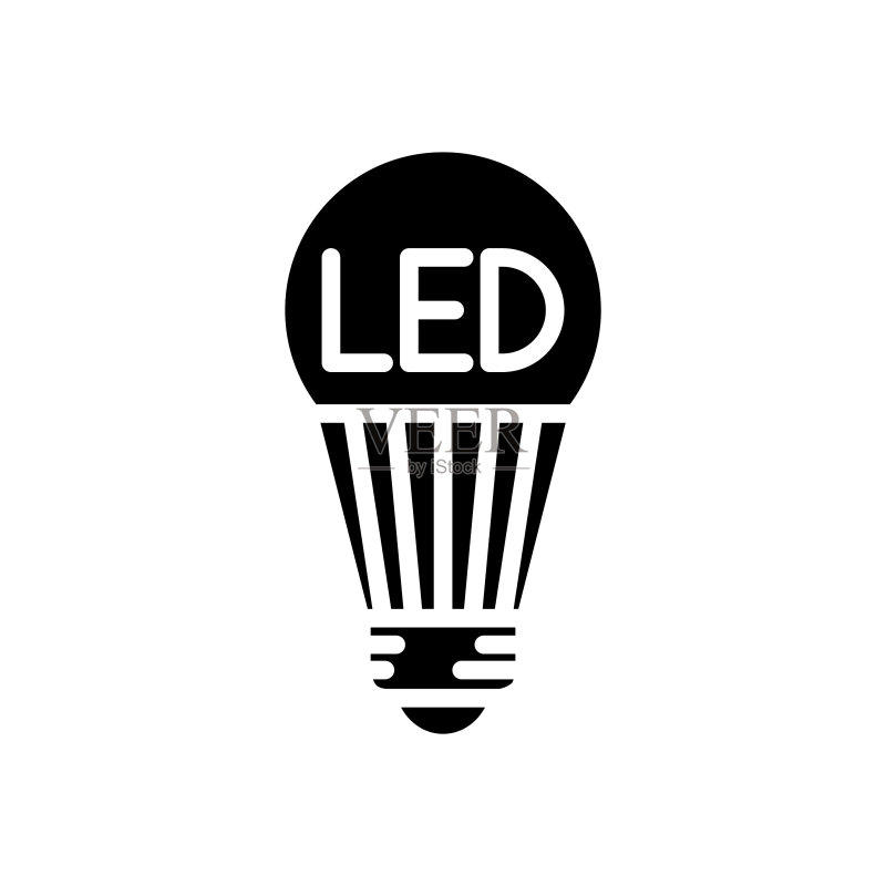 LED灯泡图标图标素材