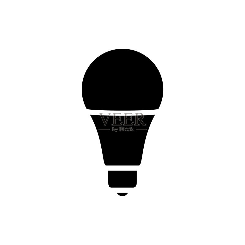 LED灯泡图标图标素材