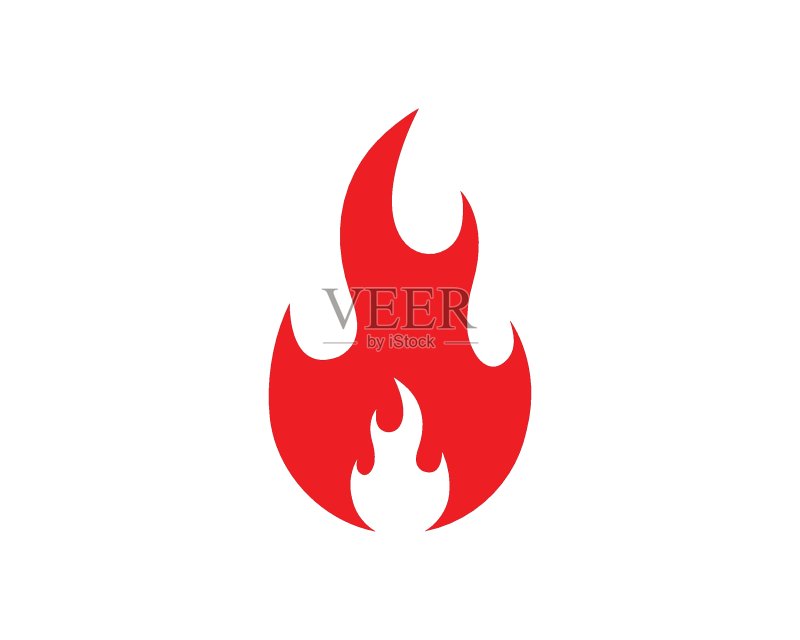 火焰Logo图标矢量图图标素材